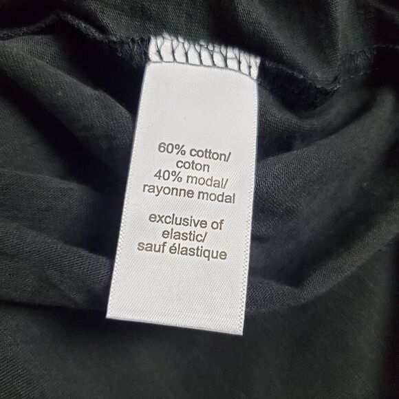 Maurices 3X Black Sleeveless Henley Tank Ruffle Neck Smocked Yoke NWT - Picture 5 of 7